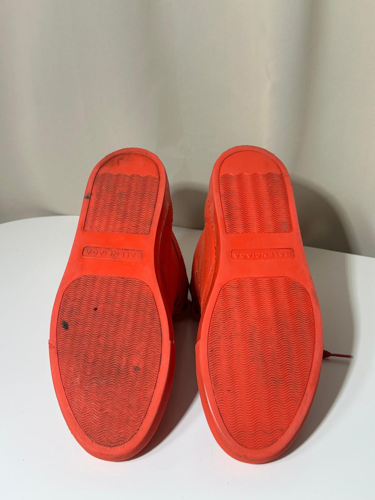 Baskets montantes Balenciaga Arena rouge