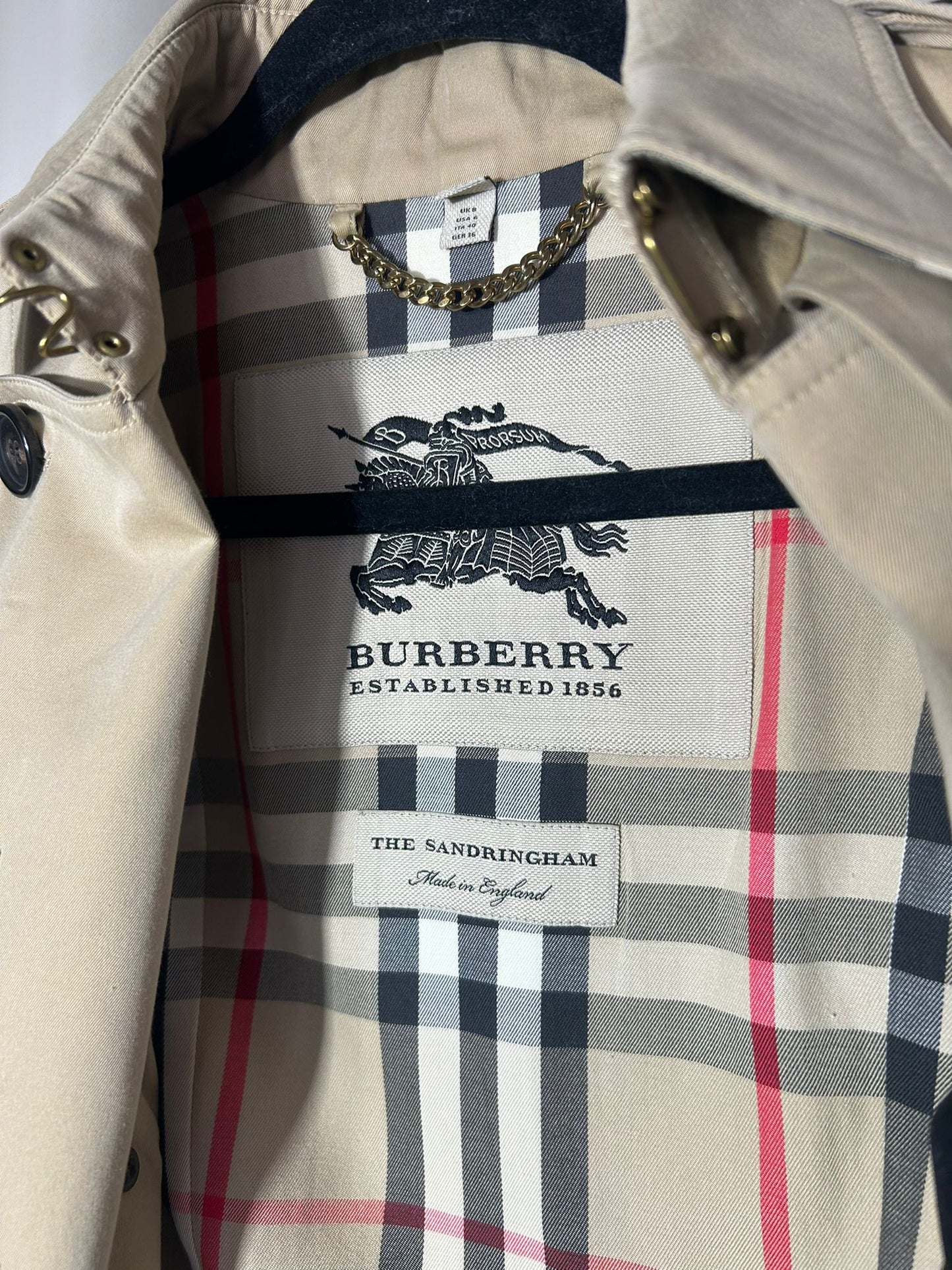 Trench Burberry Femme Taille 38
