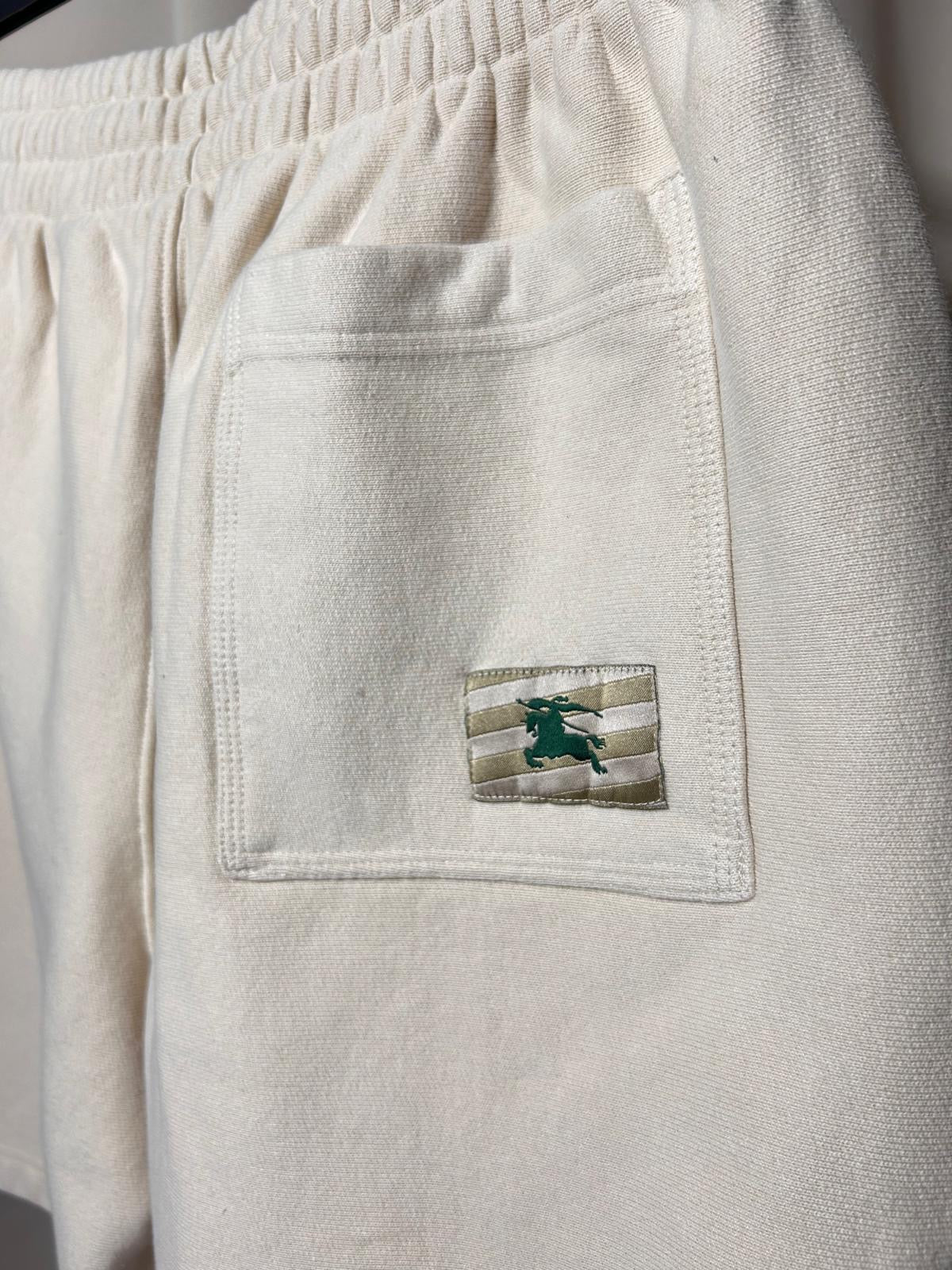 Short Burberry Blanc en Coton