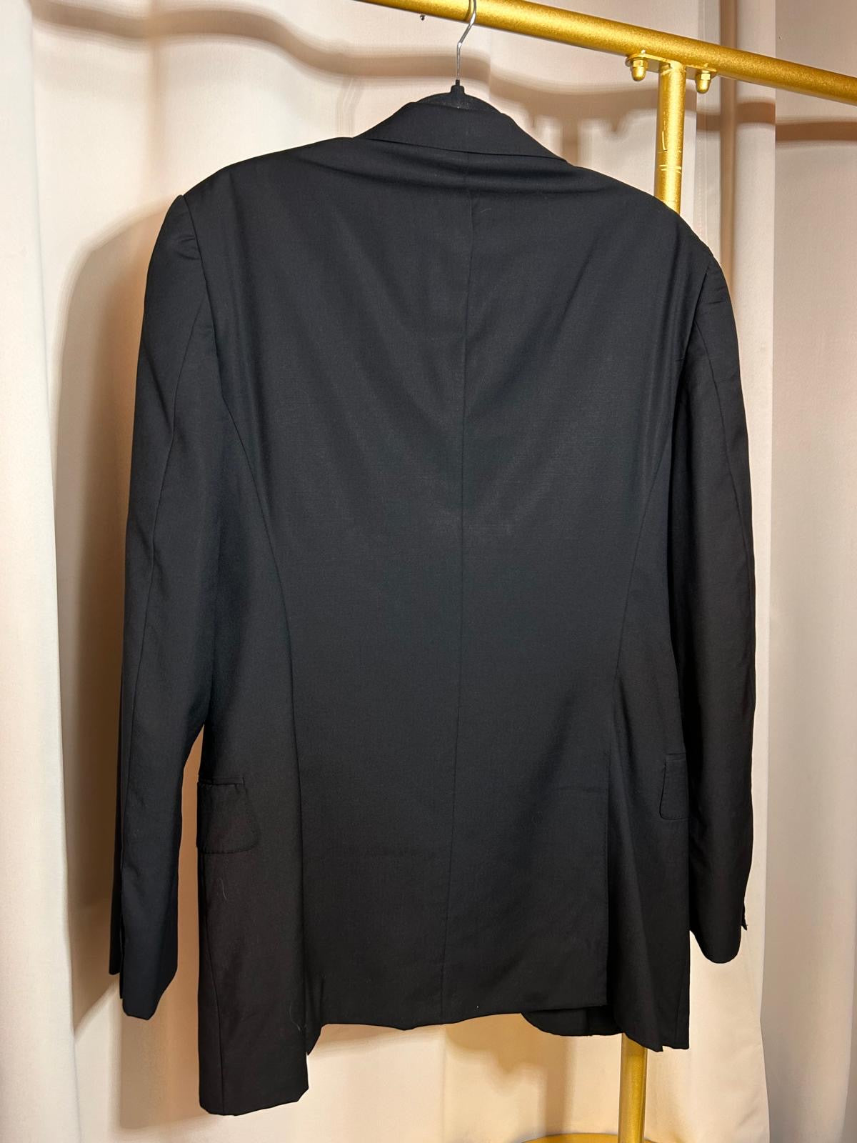 Veste de costume Gucci en laine noir