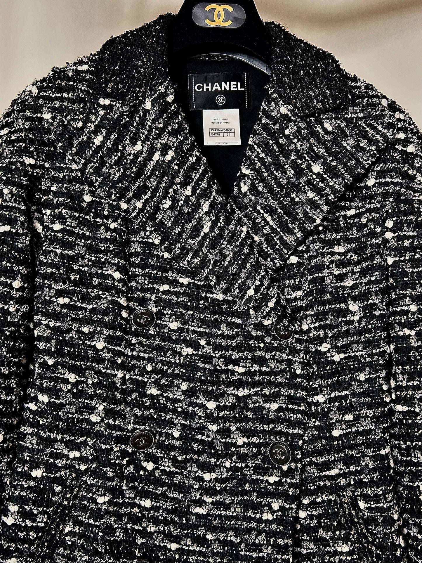 Manteau CHANEL tweed