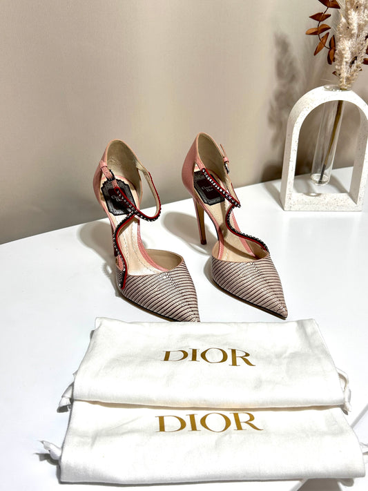 Escarpins Dior en cuir avec ornements - Taille 36 - Seconde Main Authentifiés
