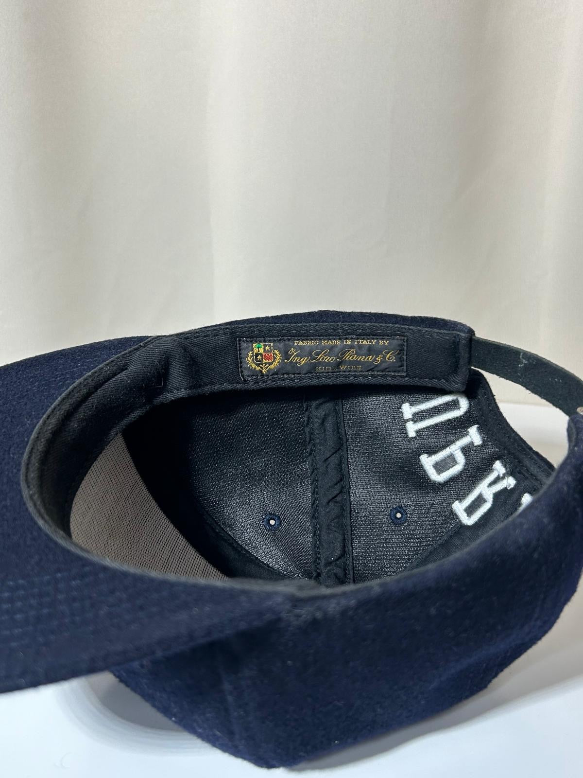 Casquette Supreme x Loro Piana en laine