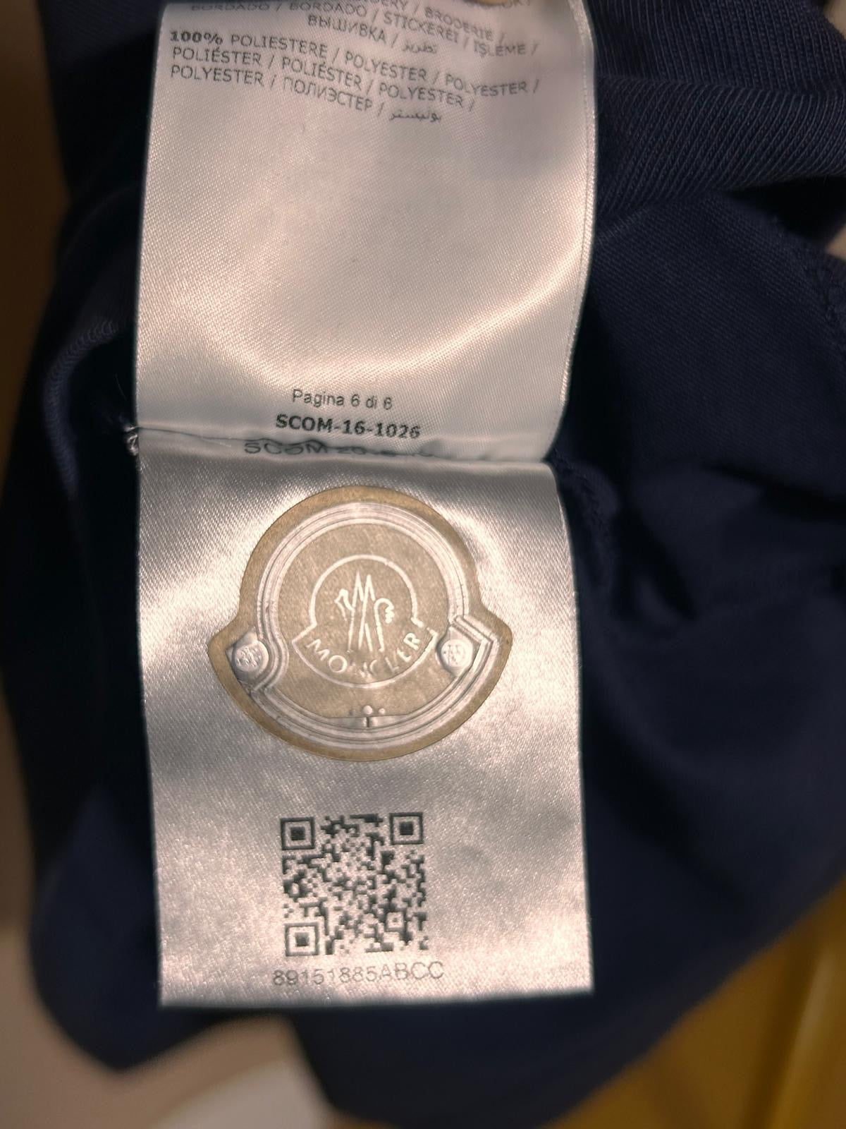 T-shirt Moncler Grenoble bleu marine