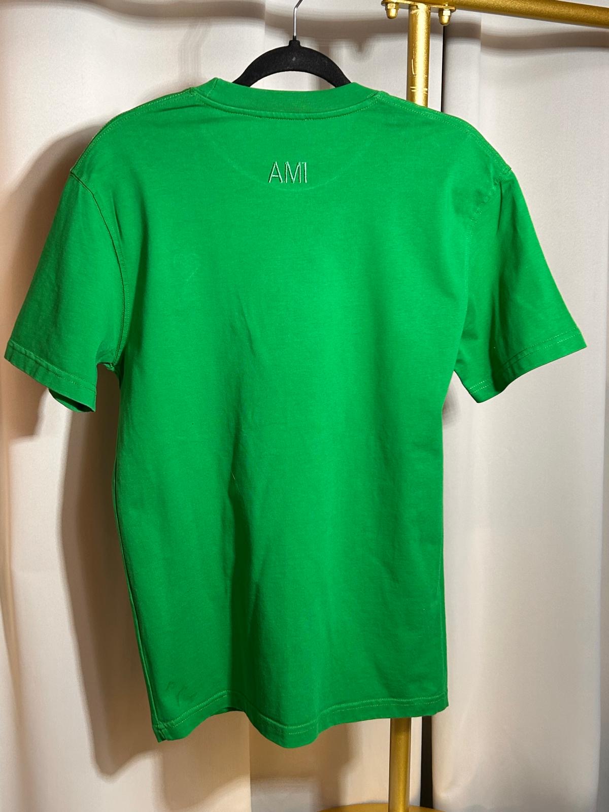 T-shirt AMI Paris vert