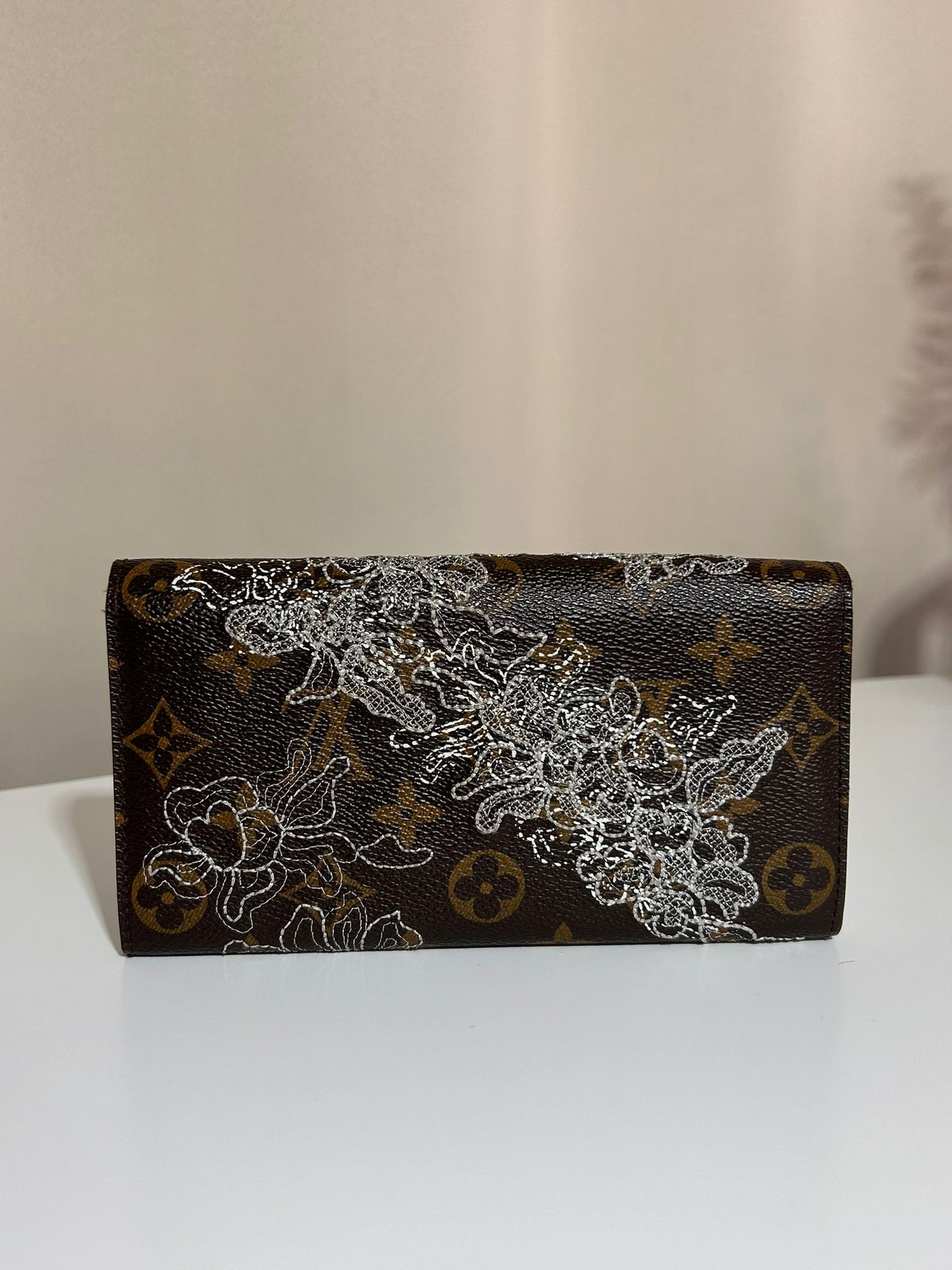 Portefeuille Louis Vuitton Sarah Dentelle