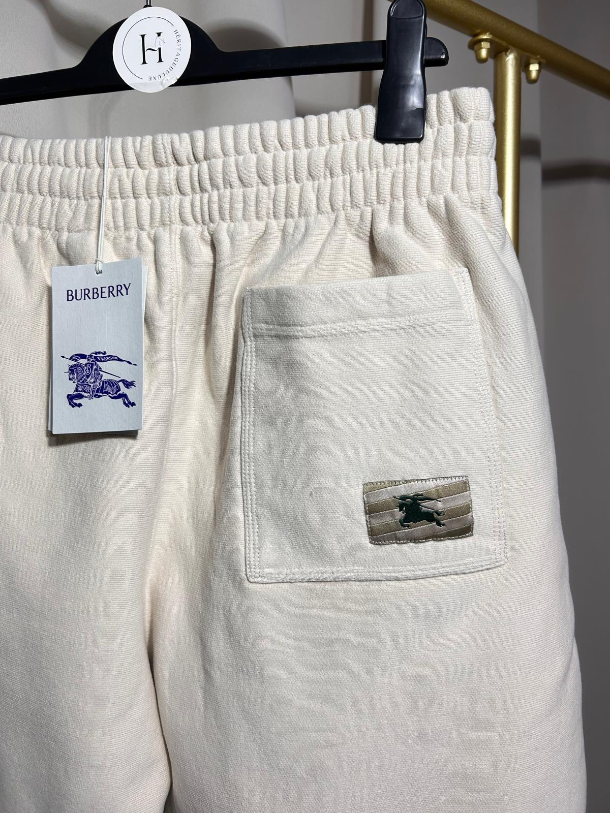 Short Burberry Blanc en Coton
