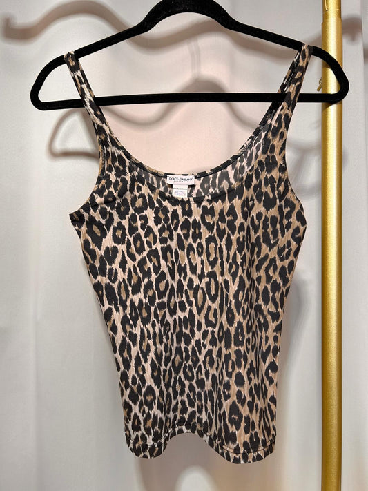 Débardeur léopard Dolce & Gabbana femme taille S seconde main – Héritage de Luxe
