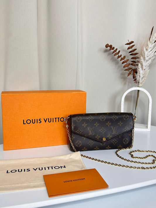 Pochette Louis Vuitton Félicie Monogram - Seconde Main Authentifiée
