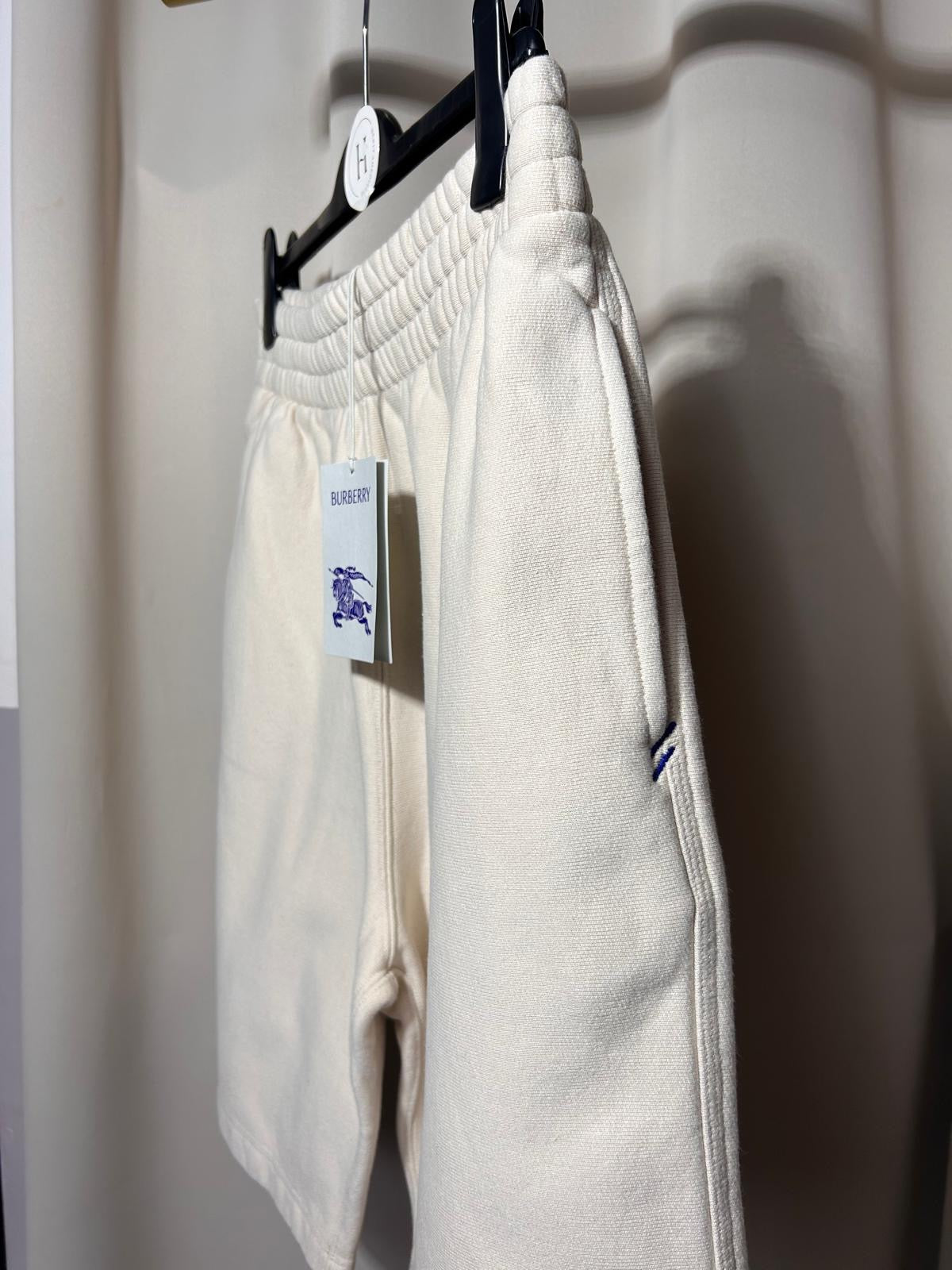 Short Burberry Blanc en Coton