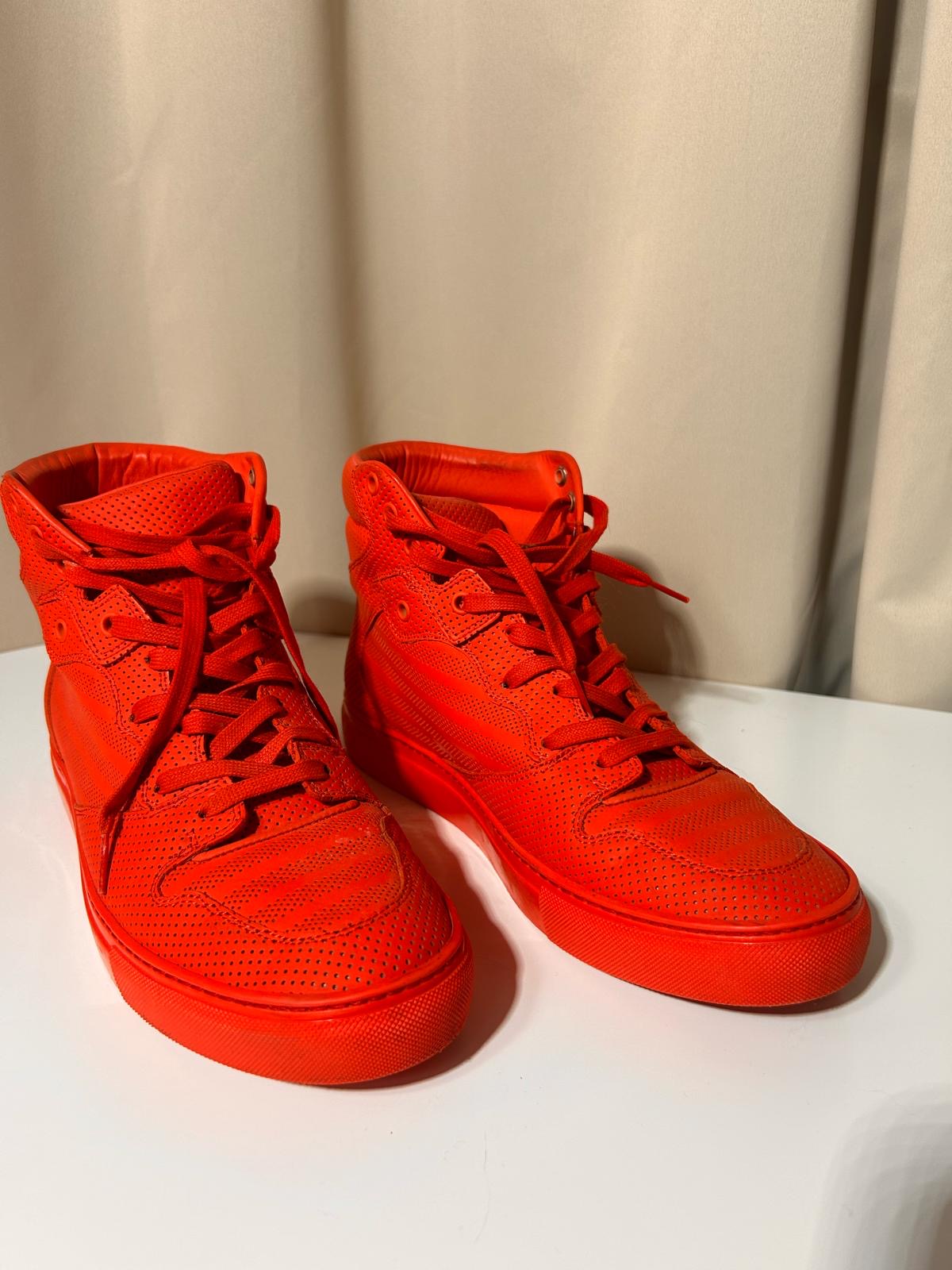 Baskets montantes Balenciaga Arena rouge
