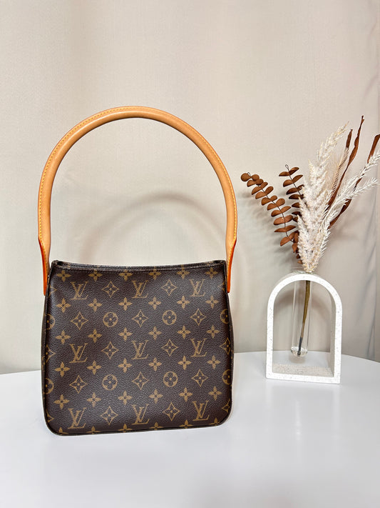 Sac Louis Vuitton Looping Monogram - Seconde Main Authentifié - Très Bon État