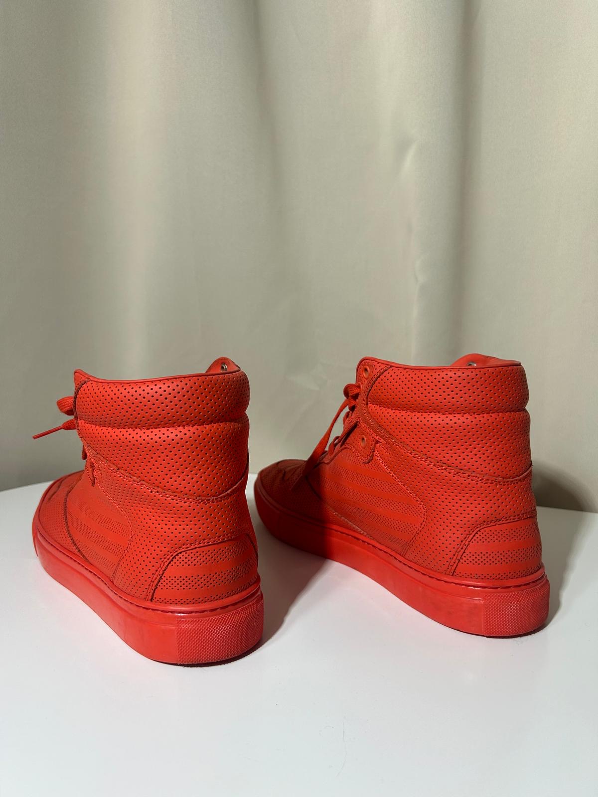 Baskets montantes Balenciaga Arena rouge