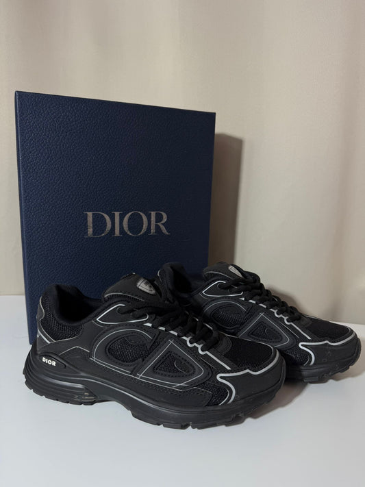 Dior B30 Triple Black femme taille 37 avec boîte et accessoires