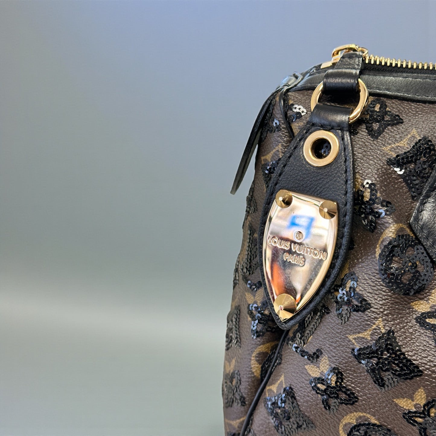 Sac Louis Vuitton Speedy 30 Eclipse édition limitée 2009, vue face