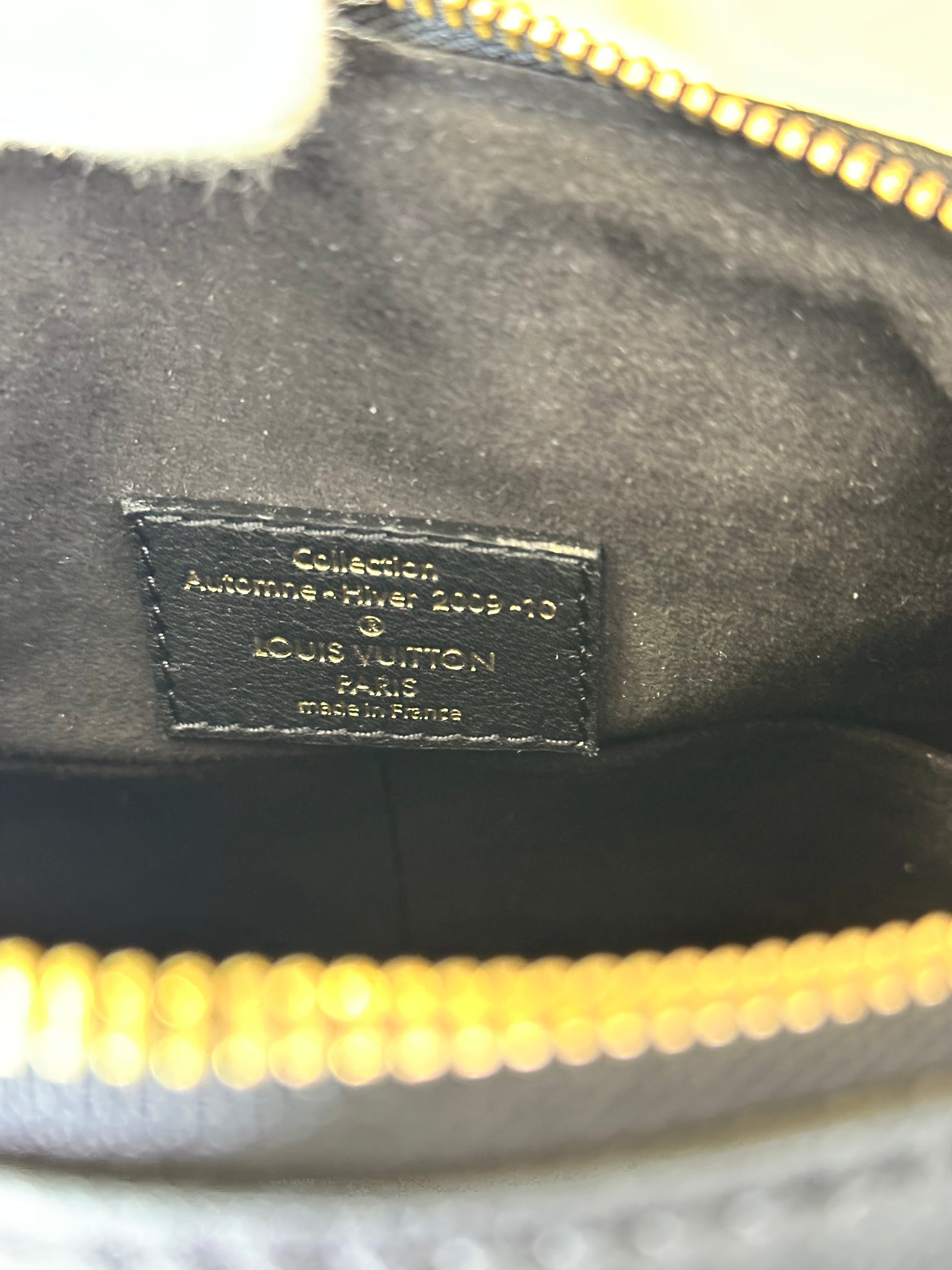 Sac Louis Vuitton Speedy 30 Eclipse édition limitée 2009, vue face