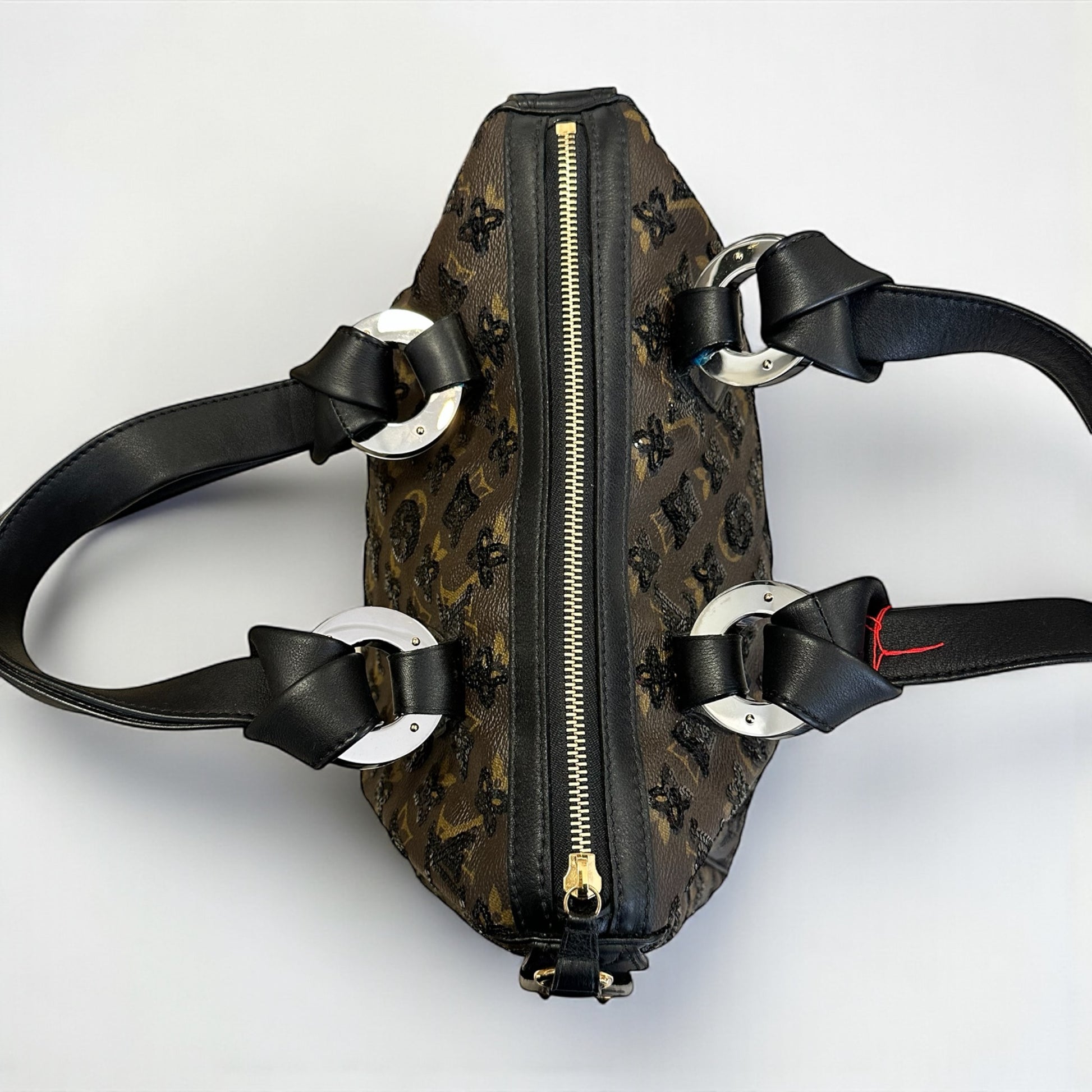 Sac Louis Vuitton Speedy 30 Eclipse édition limitée 2009, vue face