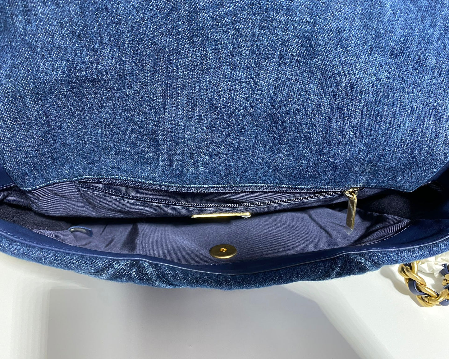 Sac Chanel 19 Denim Bleu - Neuf, Authentique