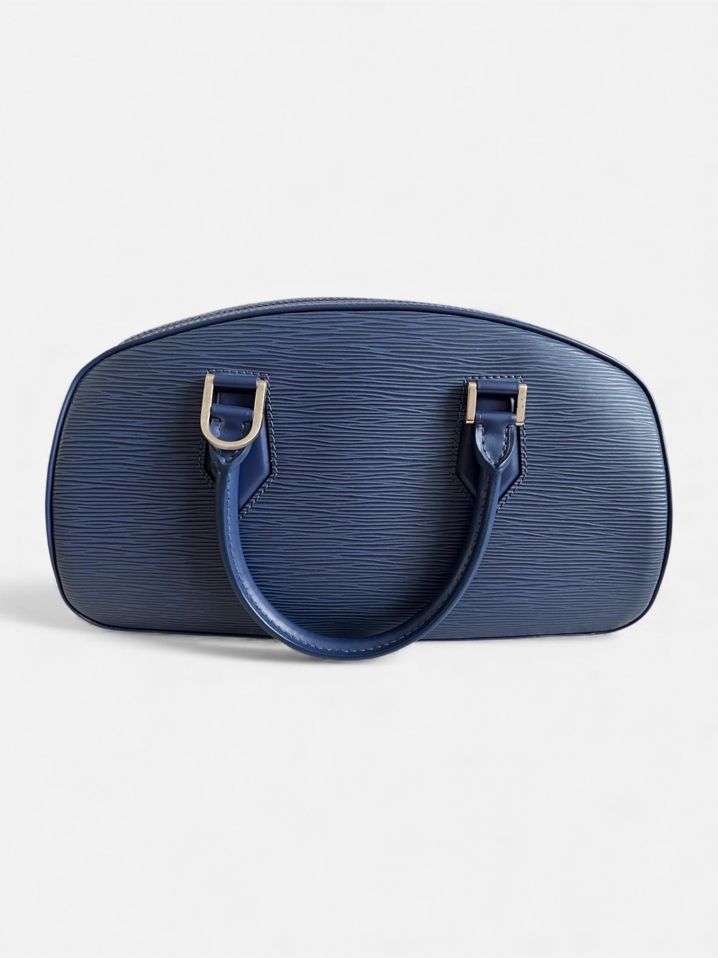Sac Louis Vuitton Jasmin bleu en cuir Épi