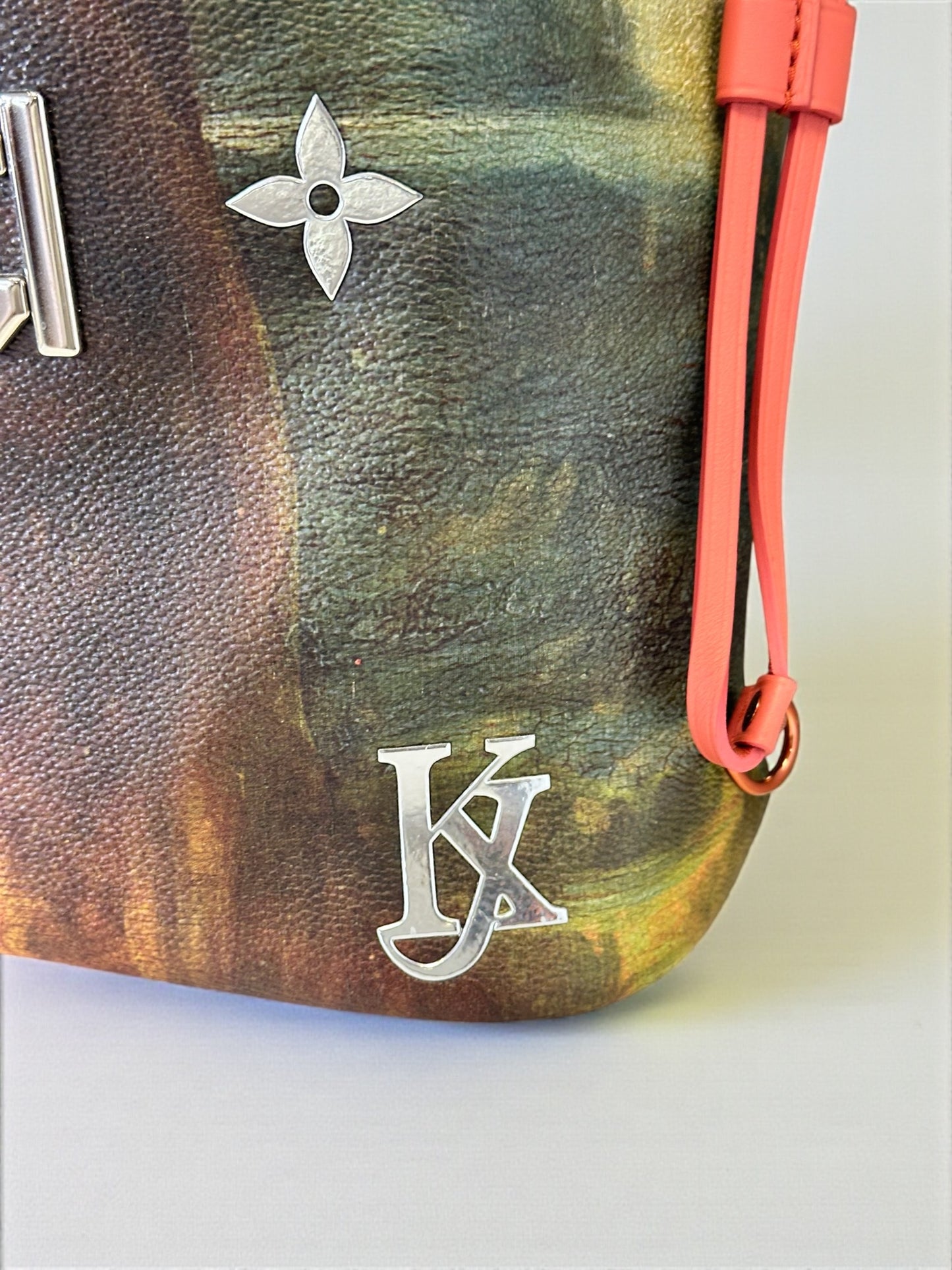 Sac Louis Vuitton Neverfull MM Da Vinci Mona Lisa édition limitée Jeff Koons avant – Heritage du Luxe